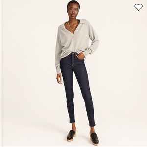 J CREW toothpick skinny ankle jeans